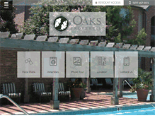 Tablet Screenshot of oakshackberrycreek.com